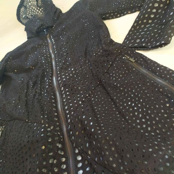 Zac Posen Hooded Trench/Rain Coat XS - Picture 9 of 12